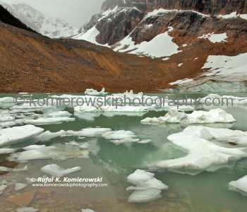 Mt. Edith Cavell and Glacier, Jasper National Park, Alberta, Canada  (UNESCO-World Heritage Site)