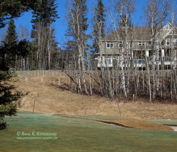 Last day of winter, March 19, 2015 . Priddis Greens Golf and Country Club,