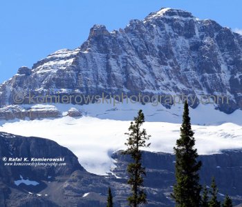 (close-up)  Rockies along  Icefields Parkway,  Banff National Park, Alberta, Canada