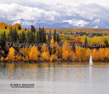 Glenmore Reservoir,  Calgary, Alberta, Canada