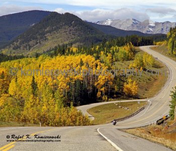 Rockies west of Bragg Creek, Alberta, Canada
