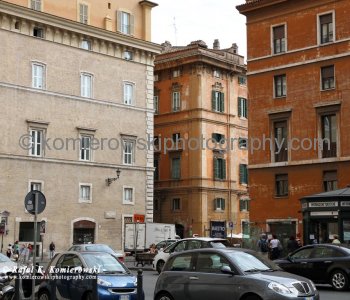 View  from Piazza Sant Apolinare near Piazza Navona,  Rome