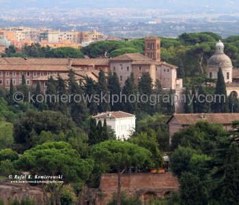 View from  Victor Emmanuel Monument Il Vitoriano,  Rome