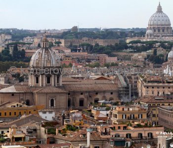 Another view of the Vatican from  Victor Emmanuel Monument Il Vitoriano,  Rome