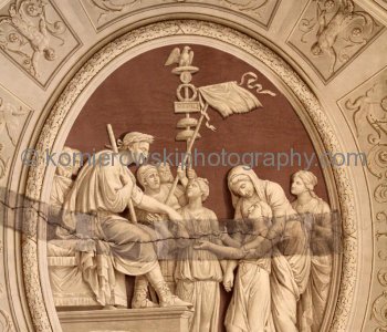 The artwork on the ceiling at the Gallery of Maps or the Map Room, Vatican Museum,  Stato della Città del Vaticano