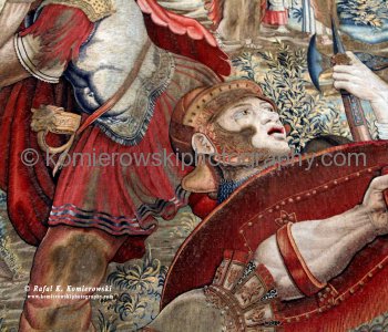 The artwork at the Gallery of Maps or the Map Room, Vatican Museum,  Stato della Città del Vaticano
