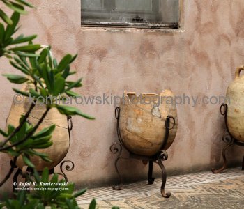 details -  courtyard inside of Castel Sant Angelo,    Rome