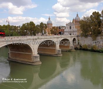 Ponte Cavour and Tiber River,  Rome