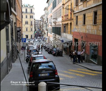 San Sabastienello (street) near   Piazza di Spagna,   Rome