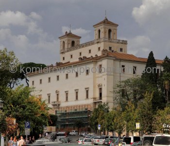 View of Acedemie Nationale de France from Trinita dei Monti,   Rome