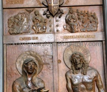 The Door to  Chiesa Santa Maria Maggiore da Via Panisperna,  Rome