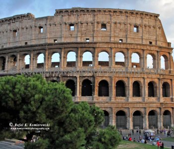 The Colosseum, the greatest amphitheatre of the antiquity, Rome