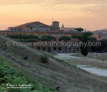 View of Rome and Circus Maximus   Rome