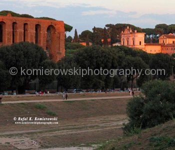 View of Palatino  from  Circus Maximus,   Rome
