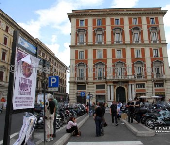 Piazza di San Bernardo near Chiesa Santa Maria della Vittoria, Rome