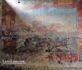 Taking cues from Pompeii frescoes, the ruins of the city can be used to learn about everyday life in the doomed city.