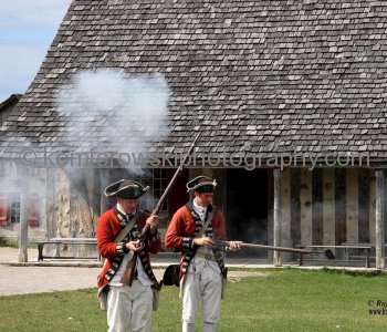 Colonial Fort Michilimackinac, Mackinaw City, Michigan, USA