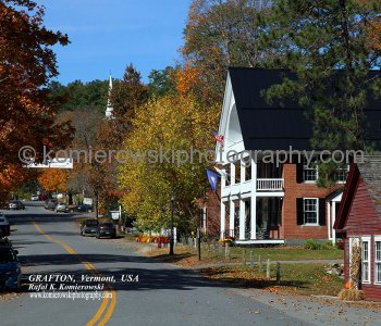 Charming Towns and Villages, Vermont, USA