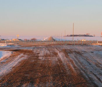 A Prairie Winter at Sunrise, Alberta, Canada
