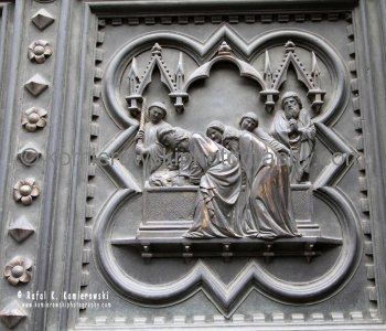 The Florence Baptistery or Battistero di San Giovanni a.k.a. Baptistery of St. John