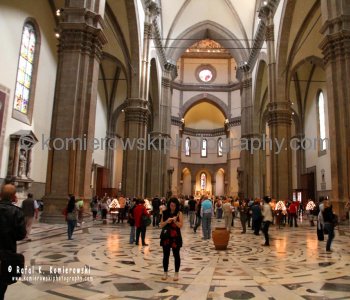 Interior of the Basilica di Santa Maria del Fiore (Duomo), Florence, Italy