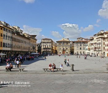 Piazza di Santa Croce is undoubtedly the most visited and photographed piazza in Florence