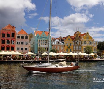 Pastel colored buildings line the waterfront and it is hard to believe that you are actually in the deep southern Caribbean almost to South America.