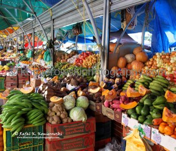 Floating Market in Willemstad...  A series of boats carrying fresh fish, veggies, and produce (most from Venezuela and Columbia) line up on the Waaigat Waterfront each morning to sell some of the freshest fish and produce on the island