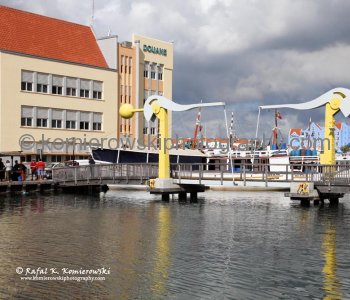 Santa Anna Bay viewed from Floating Market, Willemstad