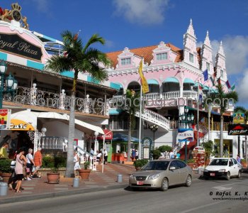 Oranjestad is also the place to shop or to browse in the marketplace for Aruban art and local handicrafts.