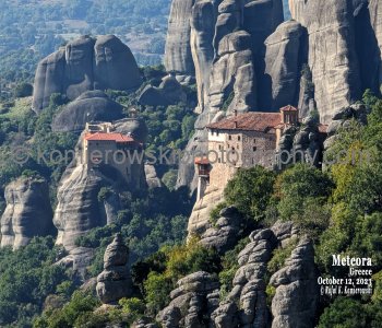 Monasteries, Meteora-Kalampaka,  Greece