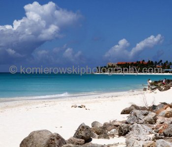 Divi Beach ....  Arubas famous beaches on the south and west coast of the island