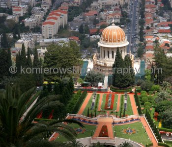 The Shrine of the Bab, one of Haifa
