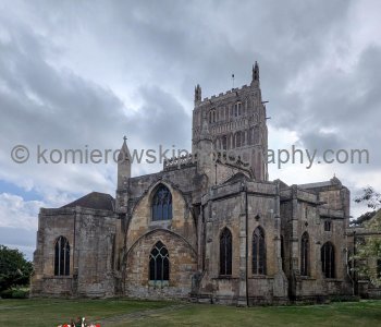 Tewkesbury Abbey, Gloucestershire, England