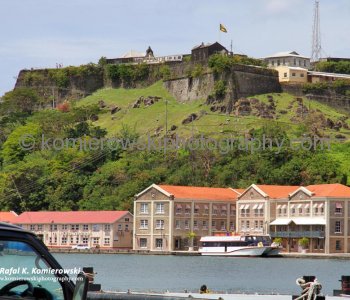 Fort Frederick  above St. Georges Harbour, Grenada