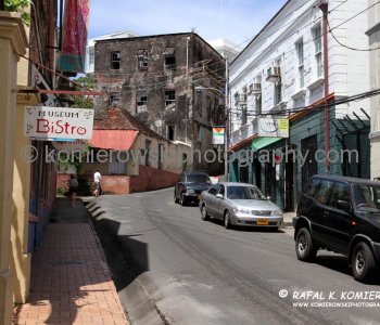 In St. George  you may notice many architectural elements loyal to the architecture of the Mother Country. Portuguese and French towns tended to grow freely while Spanish cities were generally carefully planned and rigidly gridded...