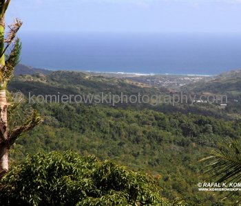View of Atlantic coastline from the Highland Adventure Centre, unofficial Barbados center