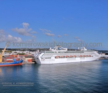 ...another Princess cruise ship at Bridgetown harbor, Barbados