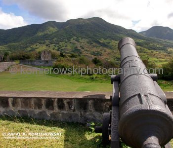 Brimstone Hill, rising 800 feet with steep slopes and possessing a commanding view of the sea, was an ideal natural defense.....New World Encyclopedia