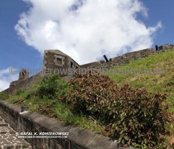 In its heyday, the fort on Brimstone Hill was known as  =the Gibraltar of the West Indies=,  referring to its imposing height and seeming invulnerability.....New World Encyclopedia