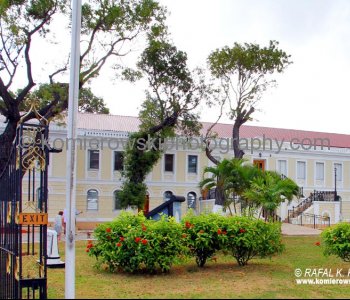 Legislature Building, Charlotte Amalie, St. Thomas, U.S. Virgin Islands...from about 1970 to present time the building has served solely as the Legislature.