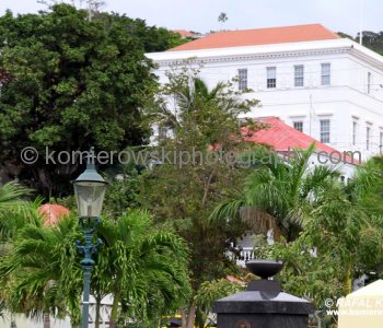 Government building ...or residence... situated on French Hill,  Charlotte Amalie, St. Thomas, U.S. Virgin Islands