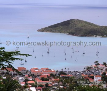 Water Island and Crown Bay in Charlotte Amalie, St. Thomas, US Virgin Islands