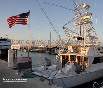Local marina caters to a large group of transient yachts that spend the winter in Key West