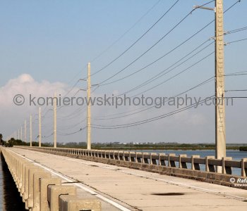 Conrete power line poles...hurricane shutter protection along US Hwy. No. 1 , Key West ,  Florida