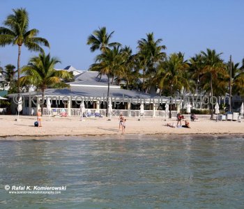 Beach  at  Dewey House (one of the best B&B)  Key West, Florida