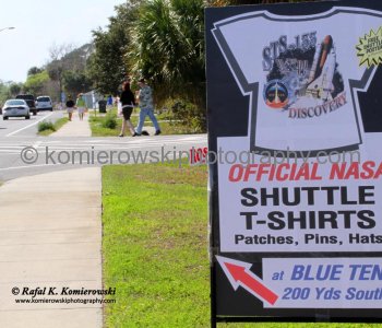 24 February, 2011 at  10:54 AM in Titusville.  Numerous vendors were spread out around the main street for the record crowds  expected...