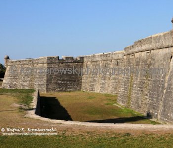 Castillo de San Marcos National Monument site is the oldest masonry fort in the United States, St. Augustine, Florida