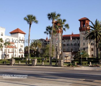 Today - City Hall, originaly Alcazar Hotel was built in 1887 in the Spanish Renaissance style, by railroad magnate Henry M. Flagler, St, Augustine, Florida