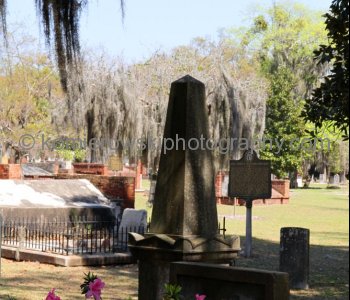 COLONIAL PARK CEMETERY, the second in colonial Savannah, was the burying ground for the city from about 1750 until it was closed against burials in 1853